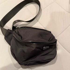 lululemon athletica black Belt Bag